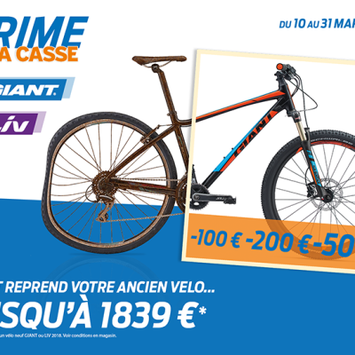 Magasin Velo Giant Tours