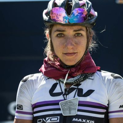 Kaysee Armstrong won the inaugural Queens Stage Race at Rebecca's Private Idaho, a 3-day gravel and dirt stage race. PinnedGrit Photo.