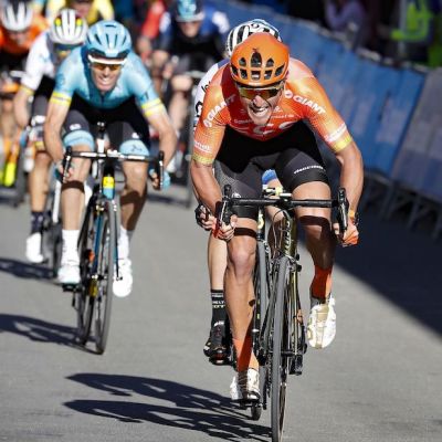 Van Avermaet topped a strong group of contenders at the line to earn his first win of the 2019 season. Cor Vos photo.