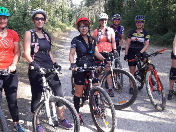 Résumé du stage VTT "Travail en Descente" avec Sandrine Koenig