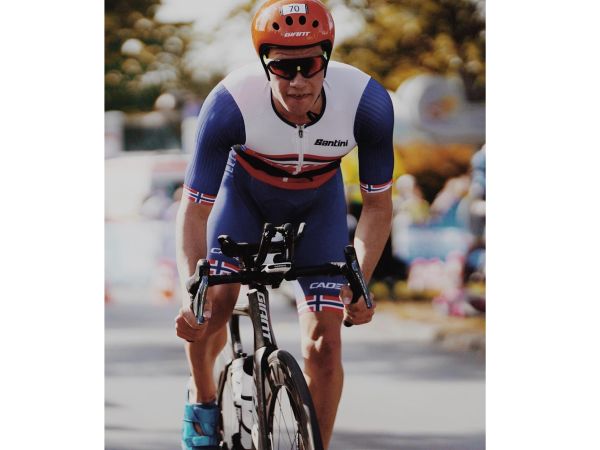 Iden Wins Pushing Limits Triathlon in Germany!