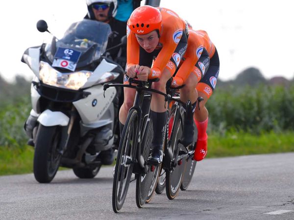 Riejanne Markus Earns Gold with Team Netherlands in Mixed Team Time Trial!