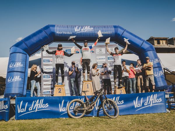 Nico Quéré troisième de la première manche de la Coupe de France Enduro VTTAE