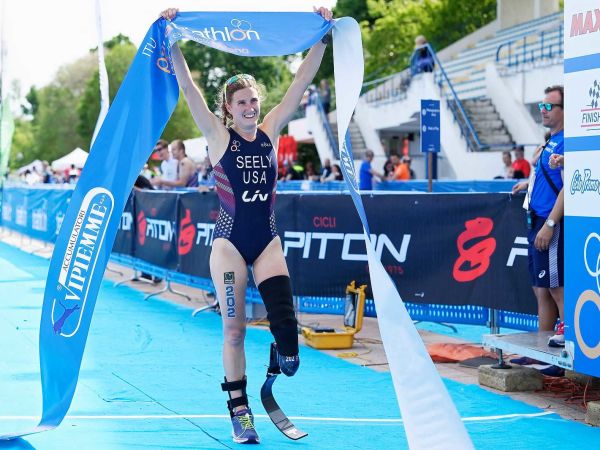 Allysa Seely Wins World Paratriathlon Milan!