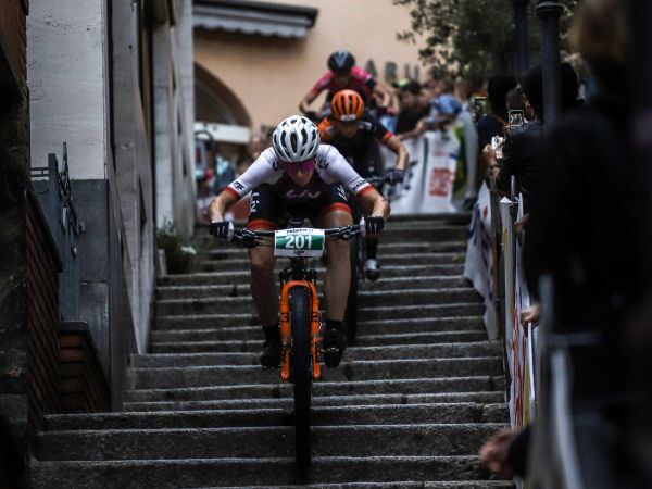 Linda Indergand at Swiss Bike Cup Lugano