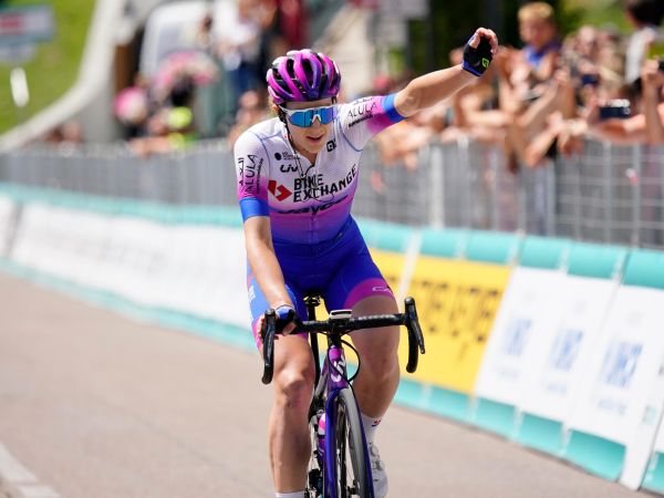 Kristen Faulkner wins Giro Donne Queen Stage and Mountain Jersey!