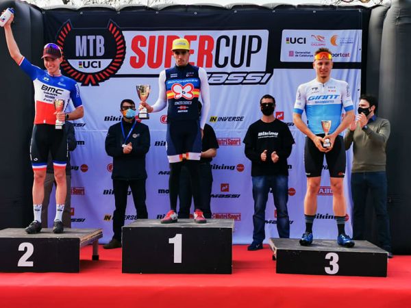 Podium pour Axel Roudil-Cortinat en VTT XCO à Banyoles