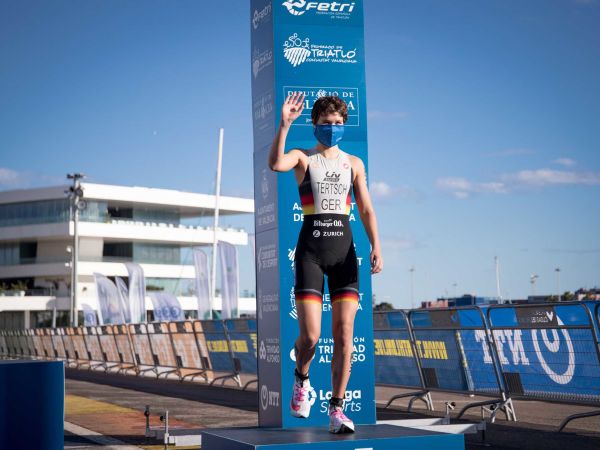 Lisa Tertsch Podiums at ITU Valencia World Cup!