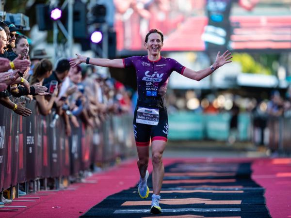 Radka Kahlefeldt sur le podium de l'Ironman Cairns !