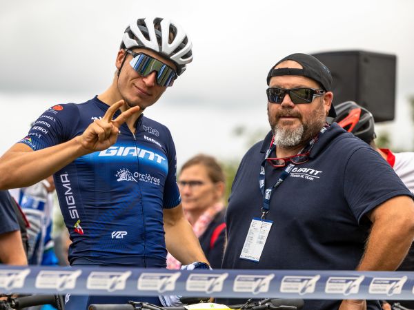 Axel Roudil Cortinat performe sur les Championnats de France VTT Ploeuc !