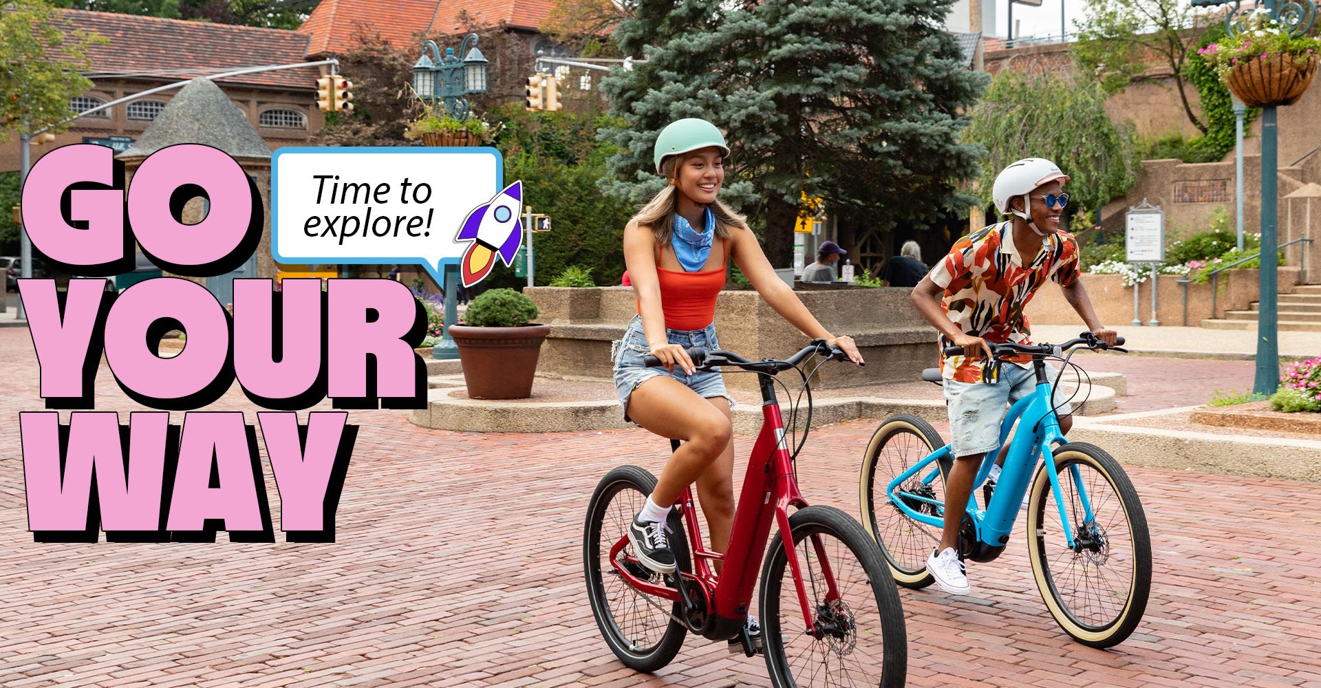 explore city, bikes, e-bikes