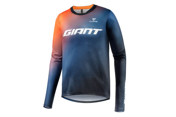 Replica Giant Factory Off Road Team Long-Sleeve Trail Jersey