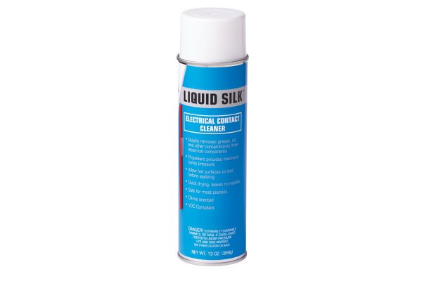 Liquid Silk Electrical Contact Cleaner 13oz Aerosol