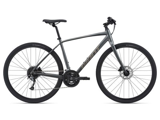 Giant Escape 1 Disc 2021 Hybrid Bike - Charcoal