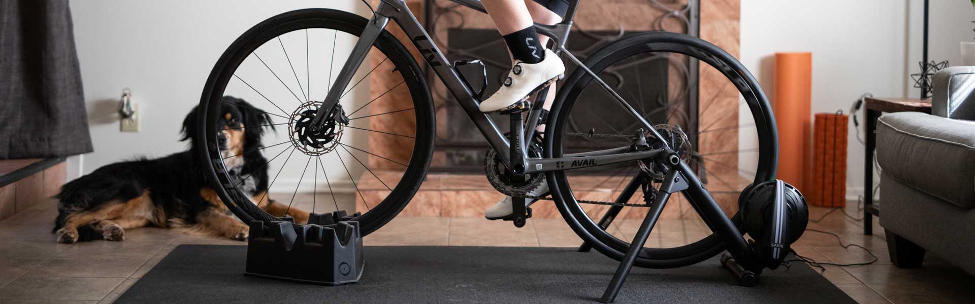 bicycle mount for indoor riding