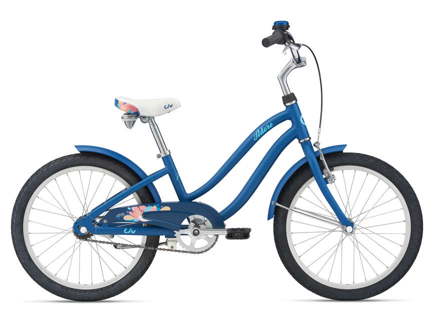 dark blue bike