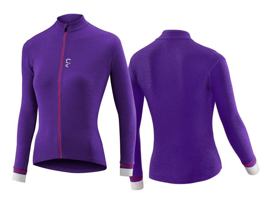 women's wool cycling jersey
