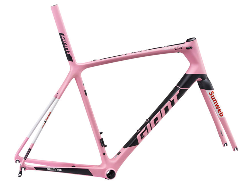 pink giant bike