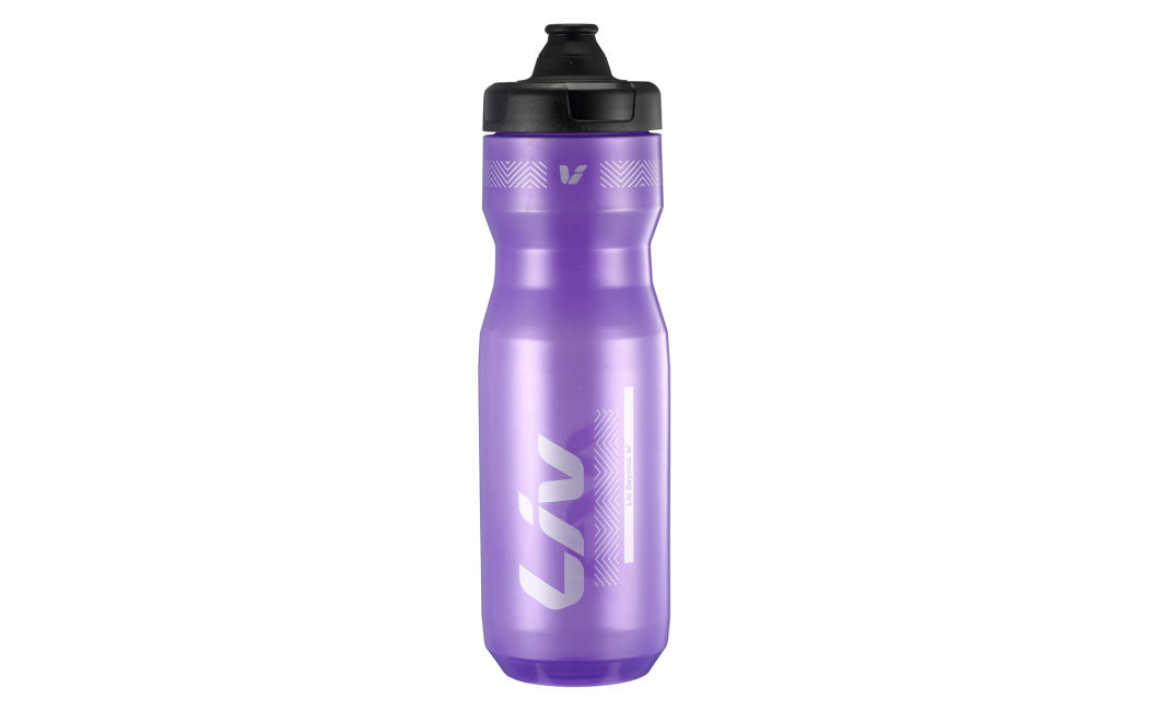 purple bike water bottle