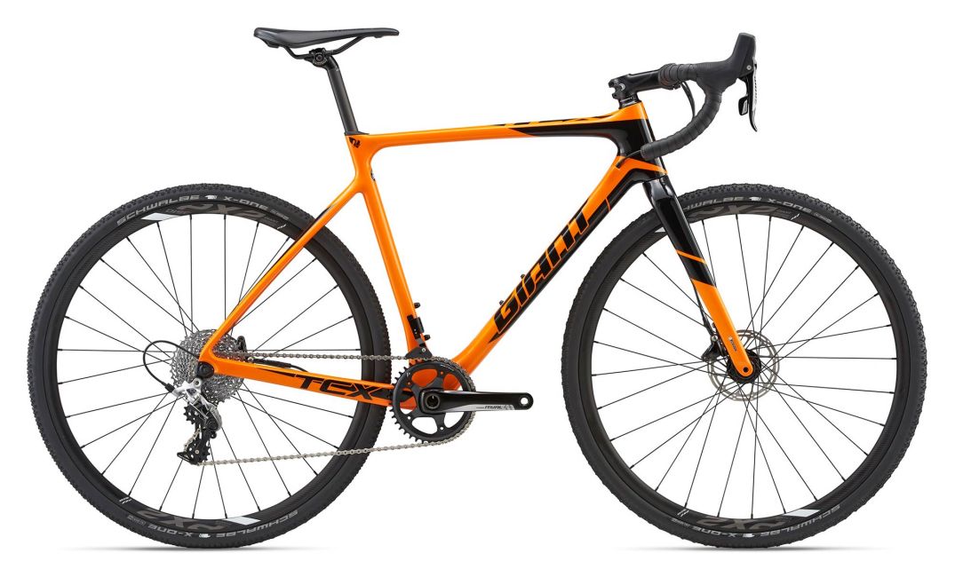 giant road bike orange