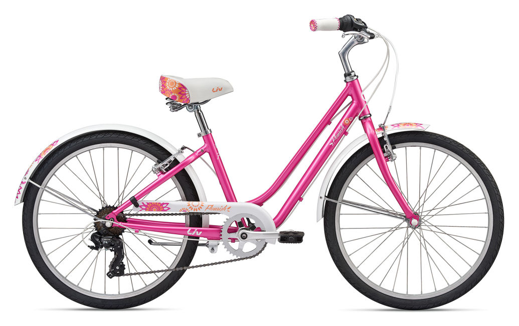 pink 24 inch bike