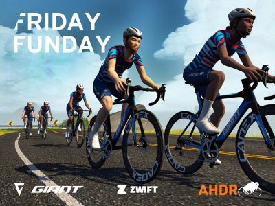 Zwift AHDR Friday Funday Ride