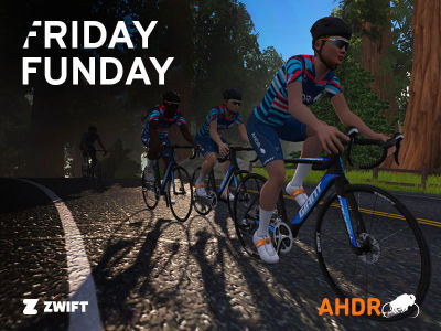 Zwift AHDR Friday Funday Ride
