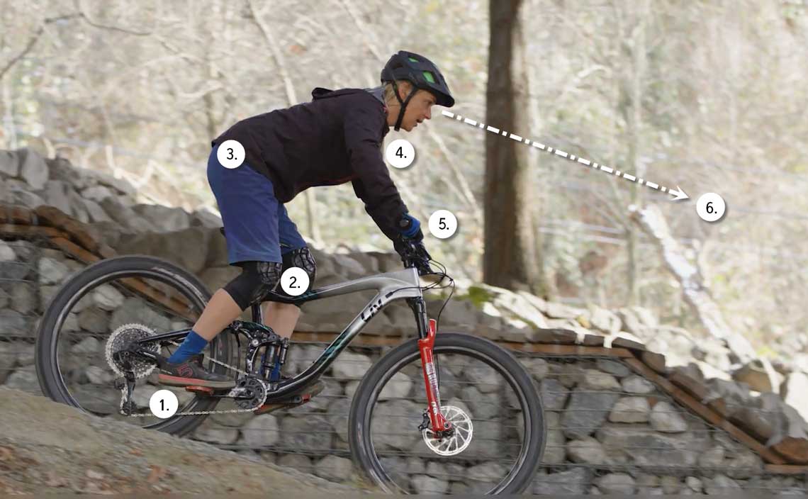 how to ride a mountain bike