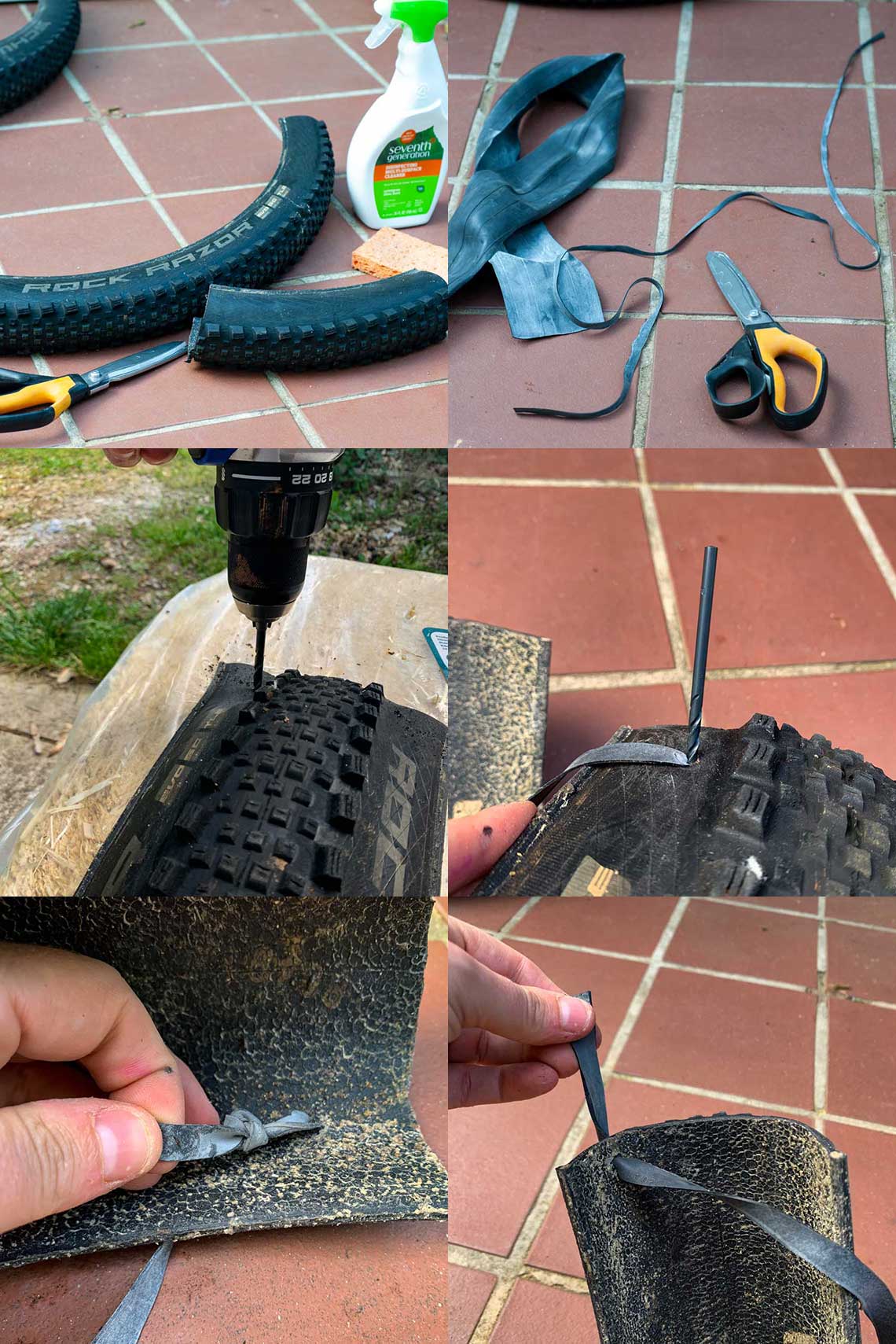 Diy bike tire discount patch