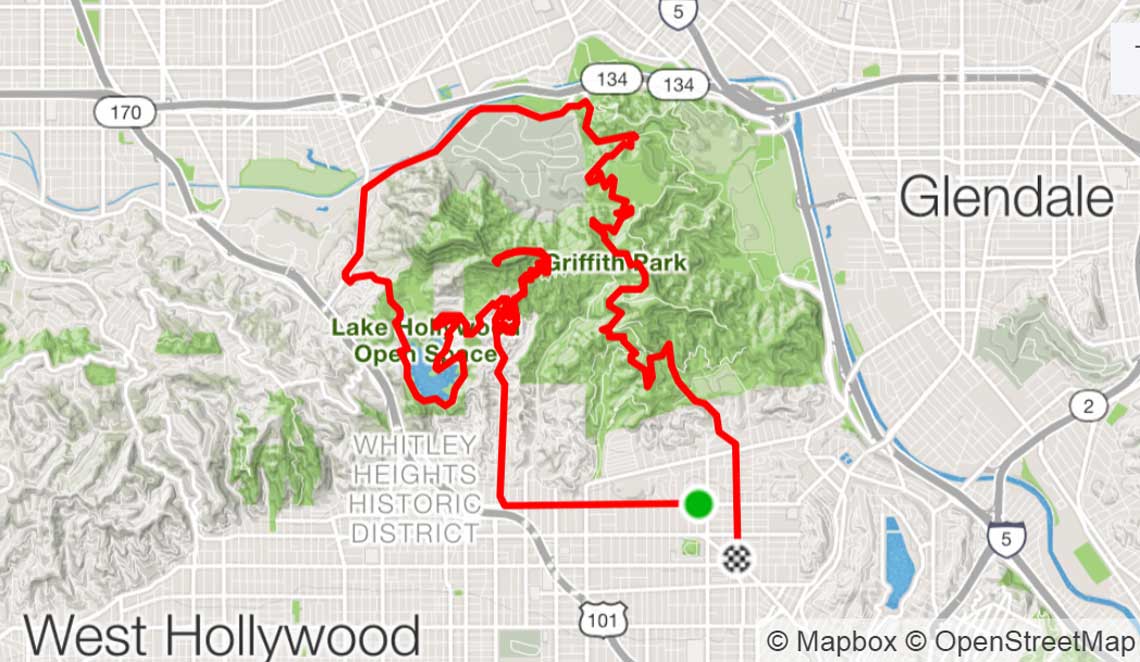 Los Angeles Bike Paths Map - 2024 Schedule 1