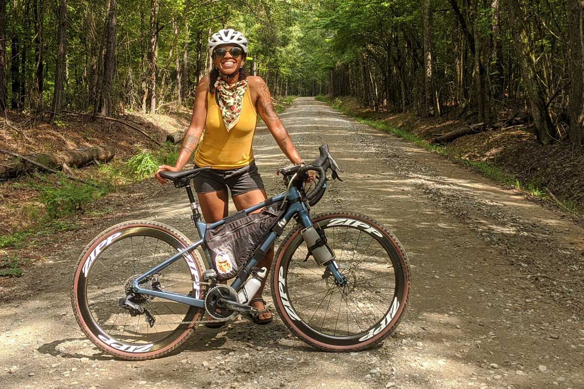 Riding road discount bike on gravel