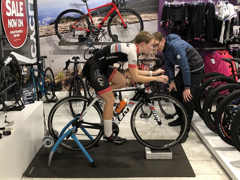 Giant bike fitting new arrivals