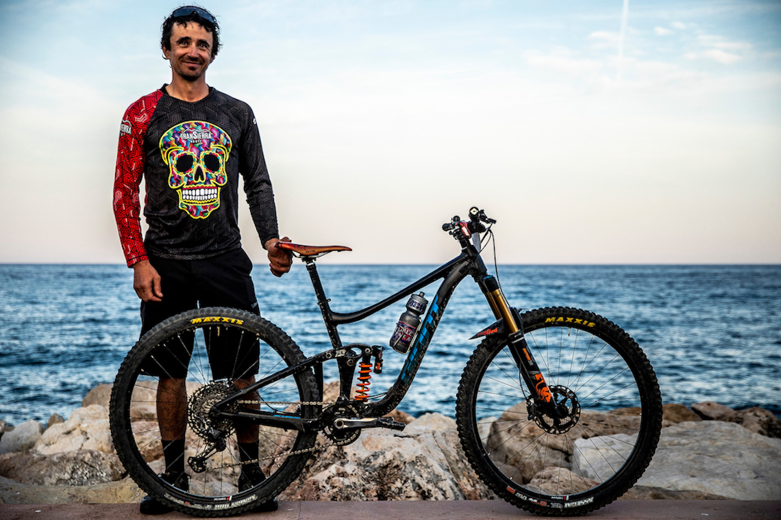 Adam Craig and his Reign 29 mountain bike