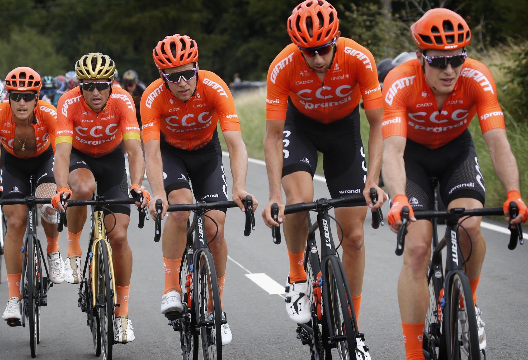 CCC Team Focused on Stage Wins for 107th Tour de France Giant