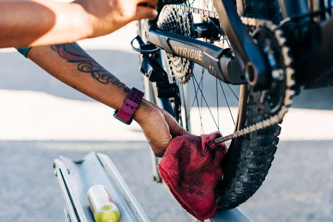 Nettoyage de la chaîne de vélo - A fabile coût !