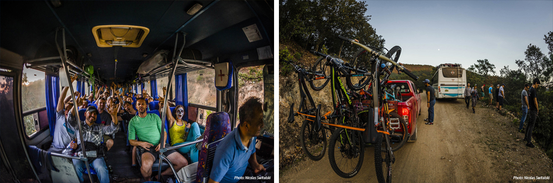 Mountain bikes in Oaxaca