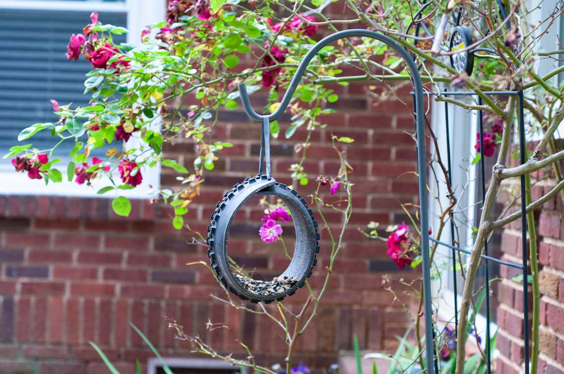 Upcycle shop bike tires