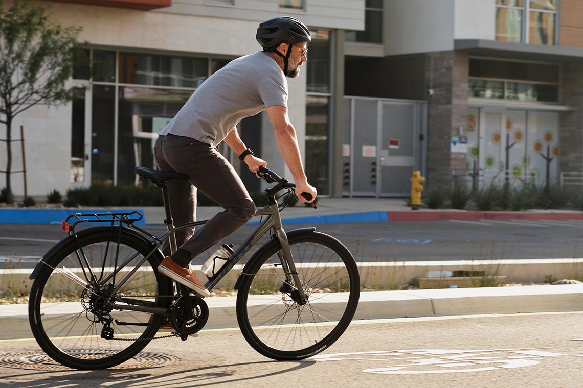 Large store hybrid bike