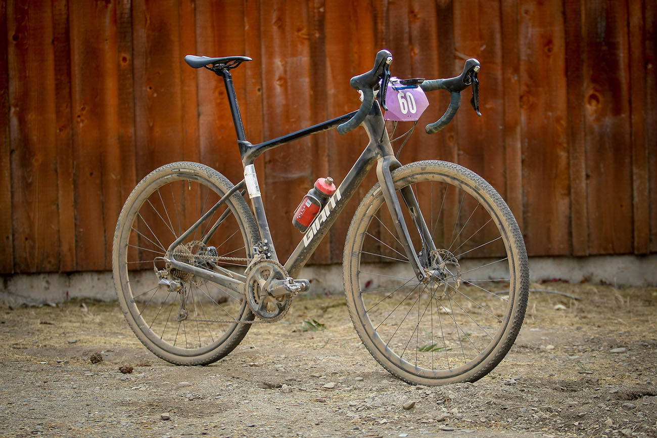 Revolt Advanced gravel bike action shot