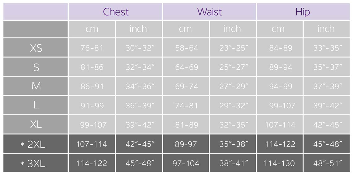 american giant size chart