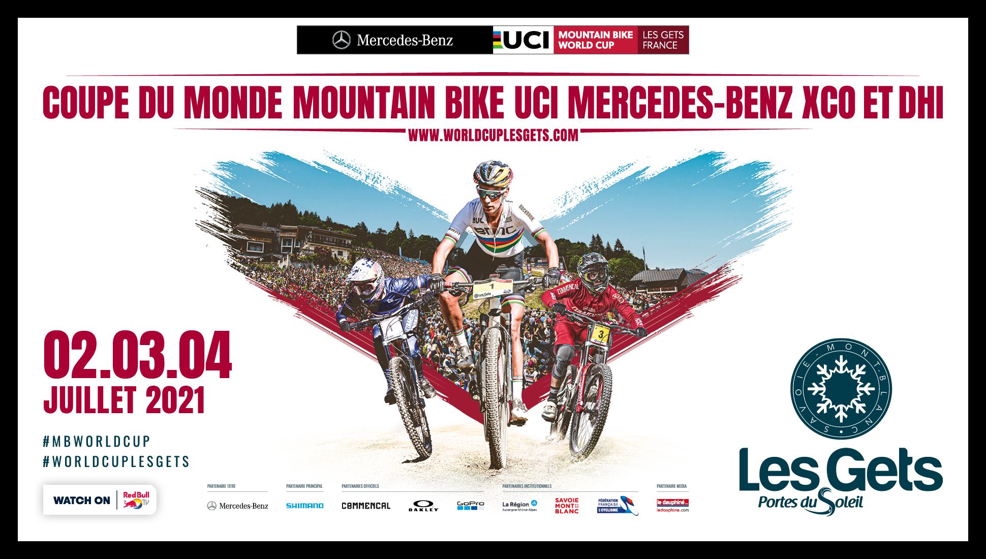 Coupe du Monde VTT aux Gets et Championnats de France VTT Giant