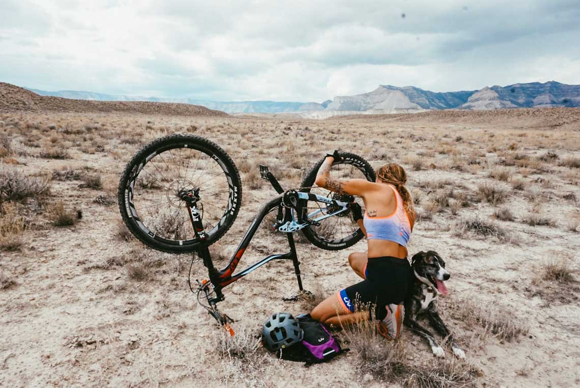 First time clearance mountain biking